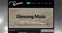 Desktop Screenshot of glensong.com